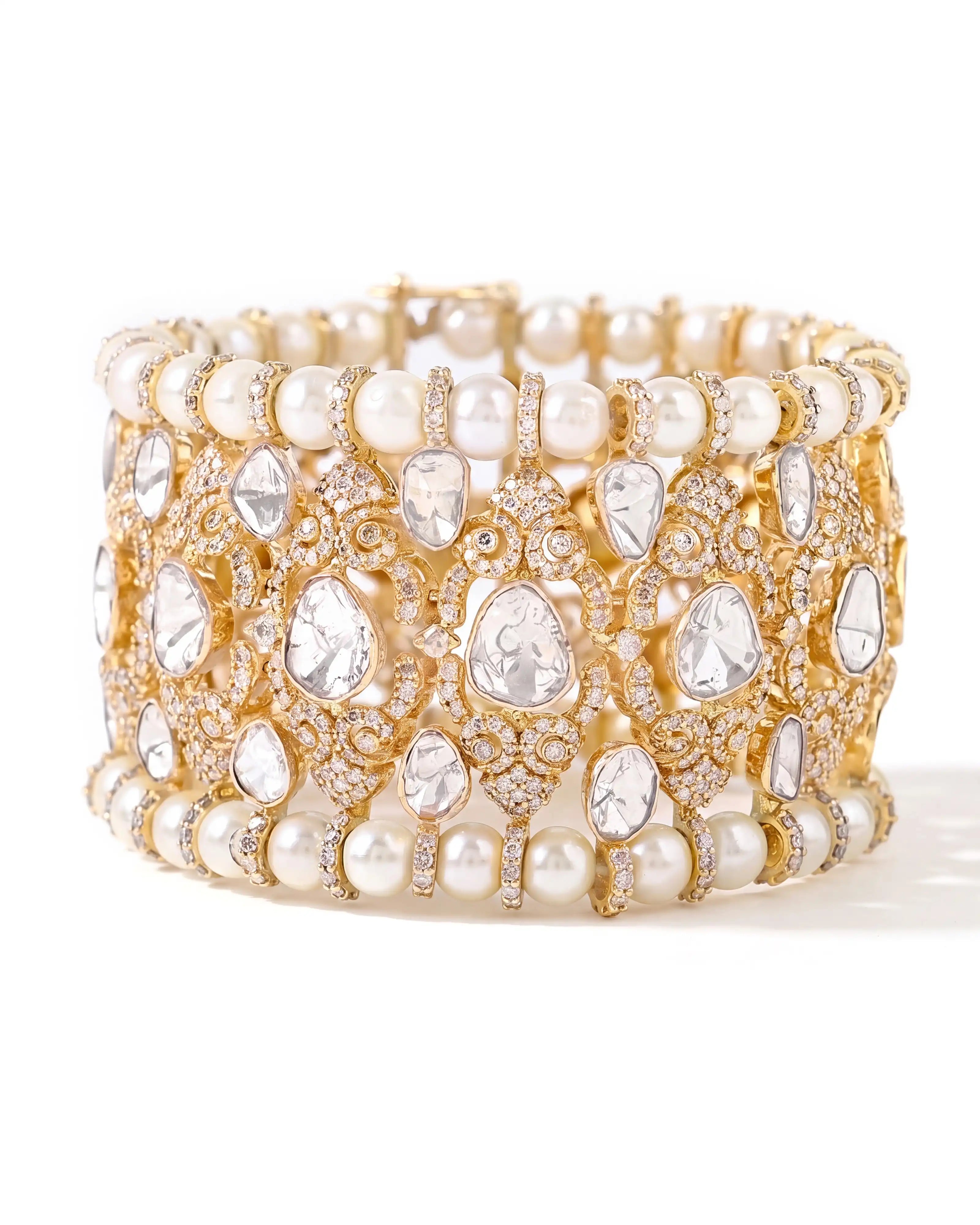 Golden Lace Bracelet