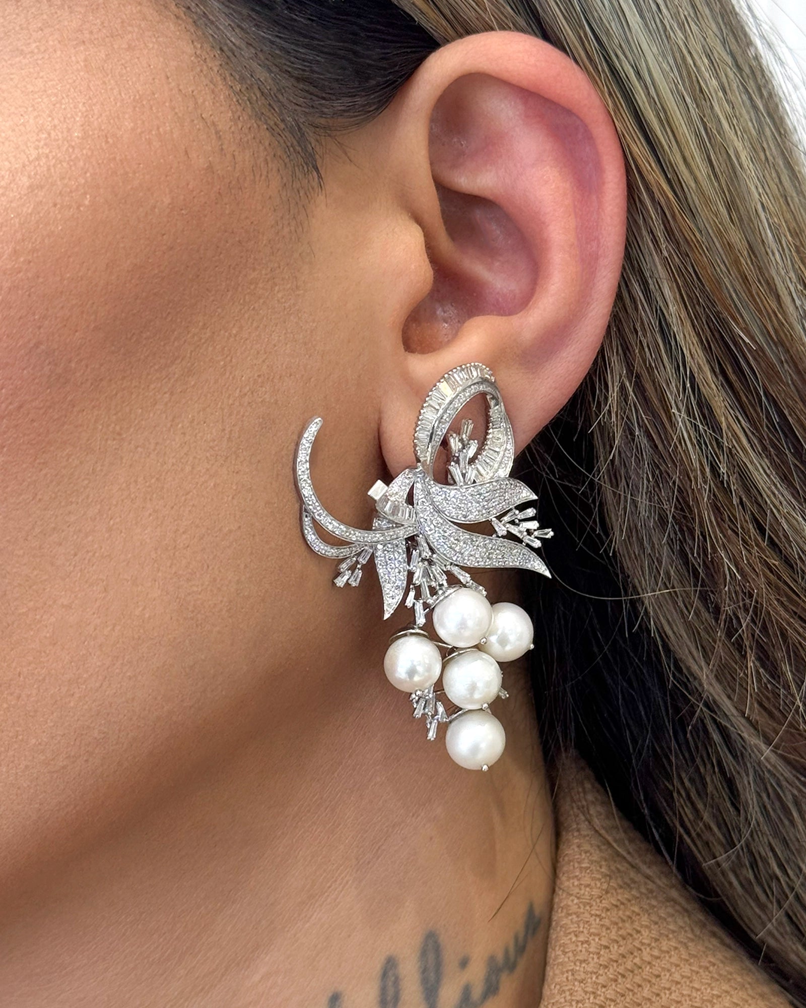 Grapevine Earrings | AMARIS JEWELS | Fine Jewelry 