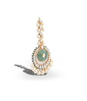 Green Trail Maang Tikka | AMARIS JEWELS | Fine Jewelry 