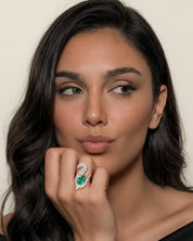 Green With Envy Ring | AMARIS JEWELS | Fine Jewelry 