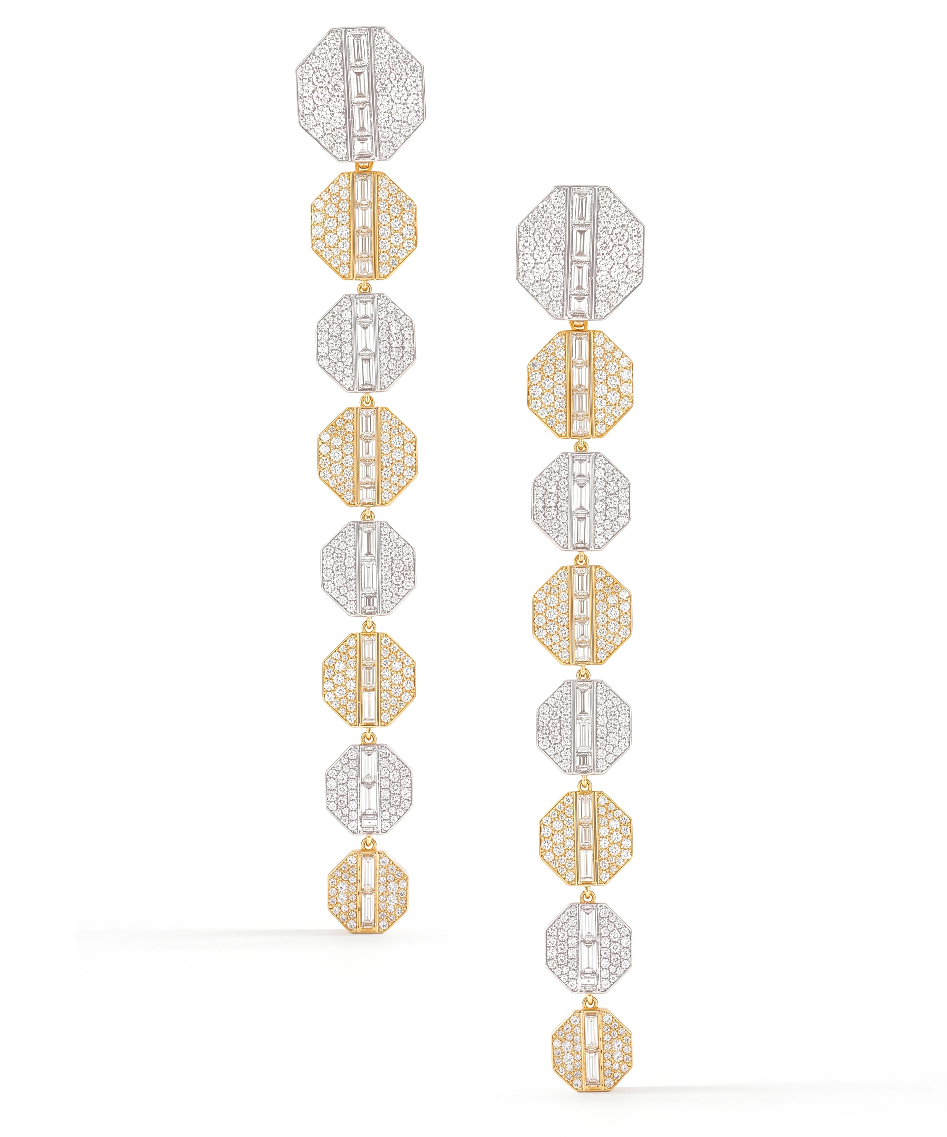 Grid Chandelier Earrings | AMARIS JEWELS | Fine Jewelry