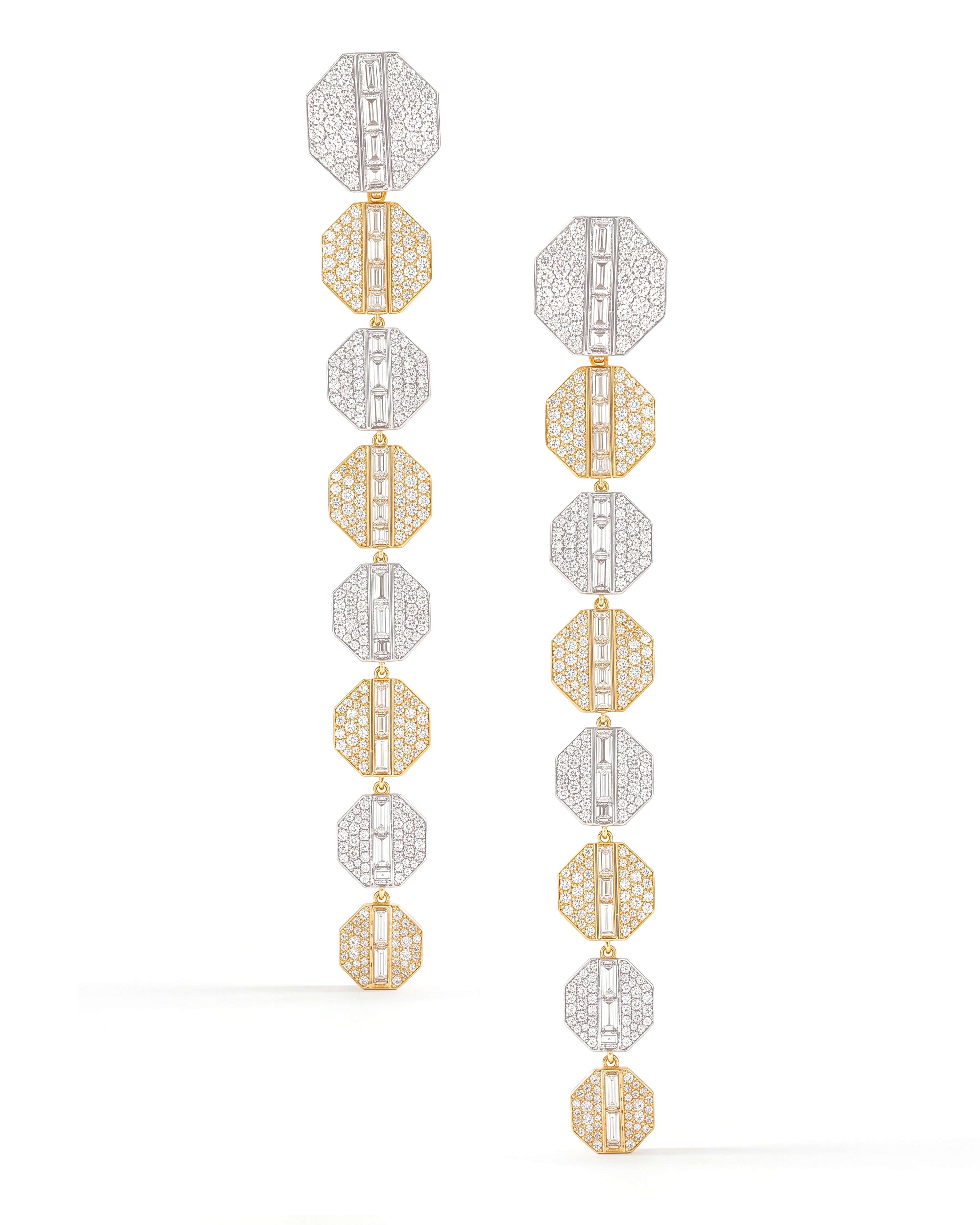 Grid Chandelier Earrings | AMARIS JEWELS | Fine Jewelry