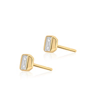 Grid Edge Stud | AMARIS JEWELS | Fine Jewelry