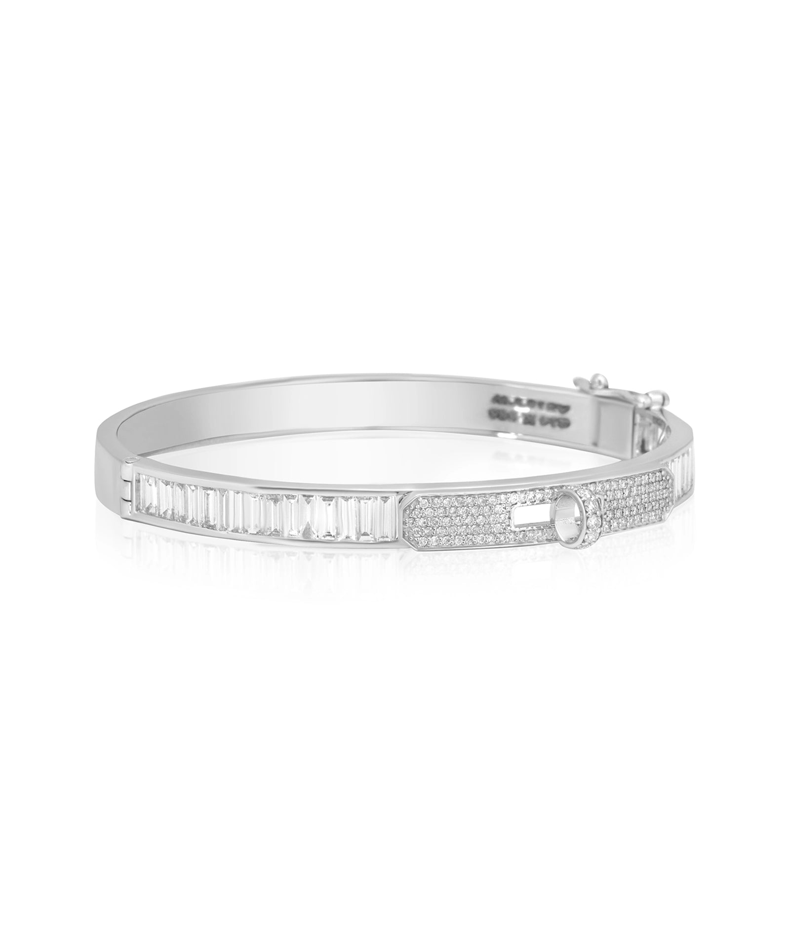 Gridlock Bracelet- White Gold | AMARIS JEWELS | Fine Jewelry 