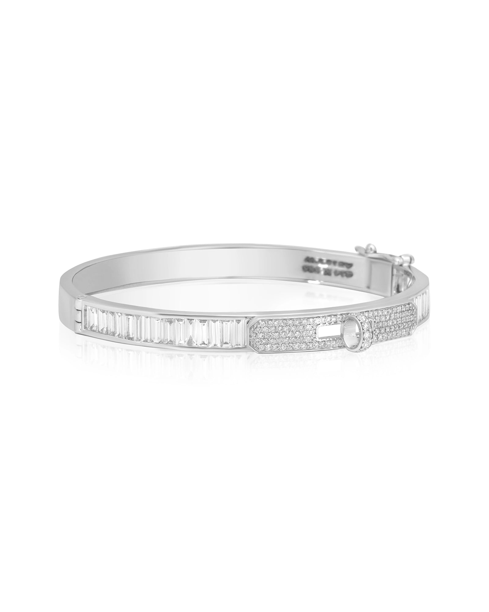 Gridlock Bracelet- White Gold | AMARIS JEWELS | Fine Jewelry 