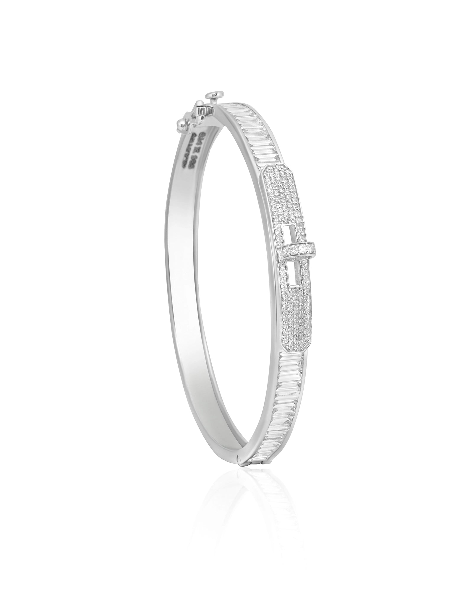 Gridlock Bracelet- White Gold | AMARIS JEWELS | Fine Jewelry 