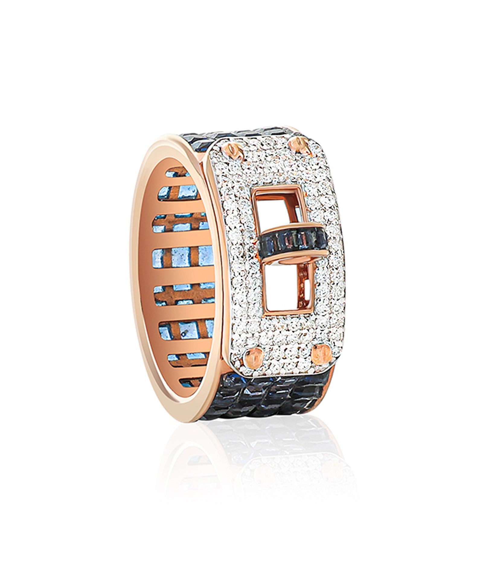 Gridlock Dark Ring | AMARIS JEWELS | Fine Jewelry 