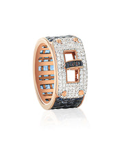 Gridlock Dark Ring | AMARIS JEWELS | Fine Jewelry 