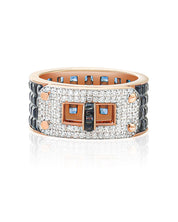 Gridlock Dark Ring | AMARIS JEWELS | Fine Jewelry 