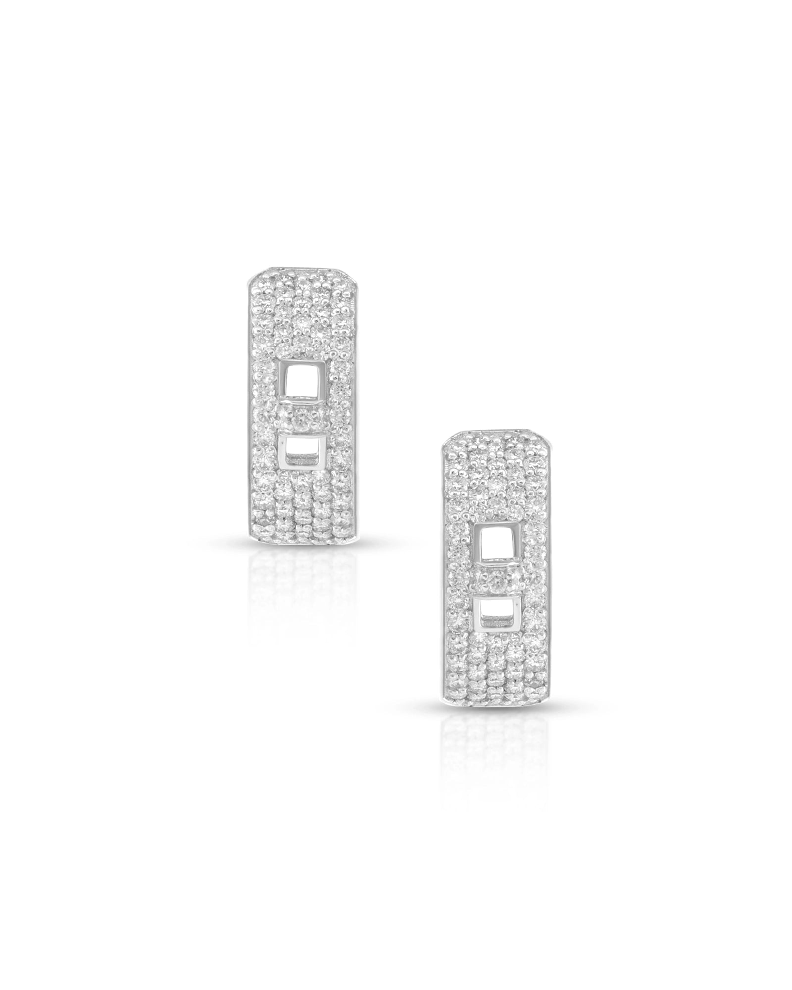 Gridlock Diamond Earrings | AMARIS JEWELS | Fine Jewelry 