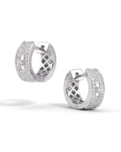 Gridlock Diamond Earrings | AMARIS JEWELS | Fine Jewelry
