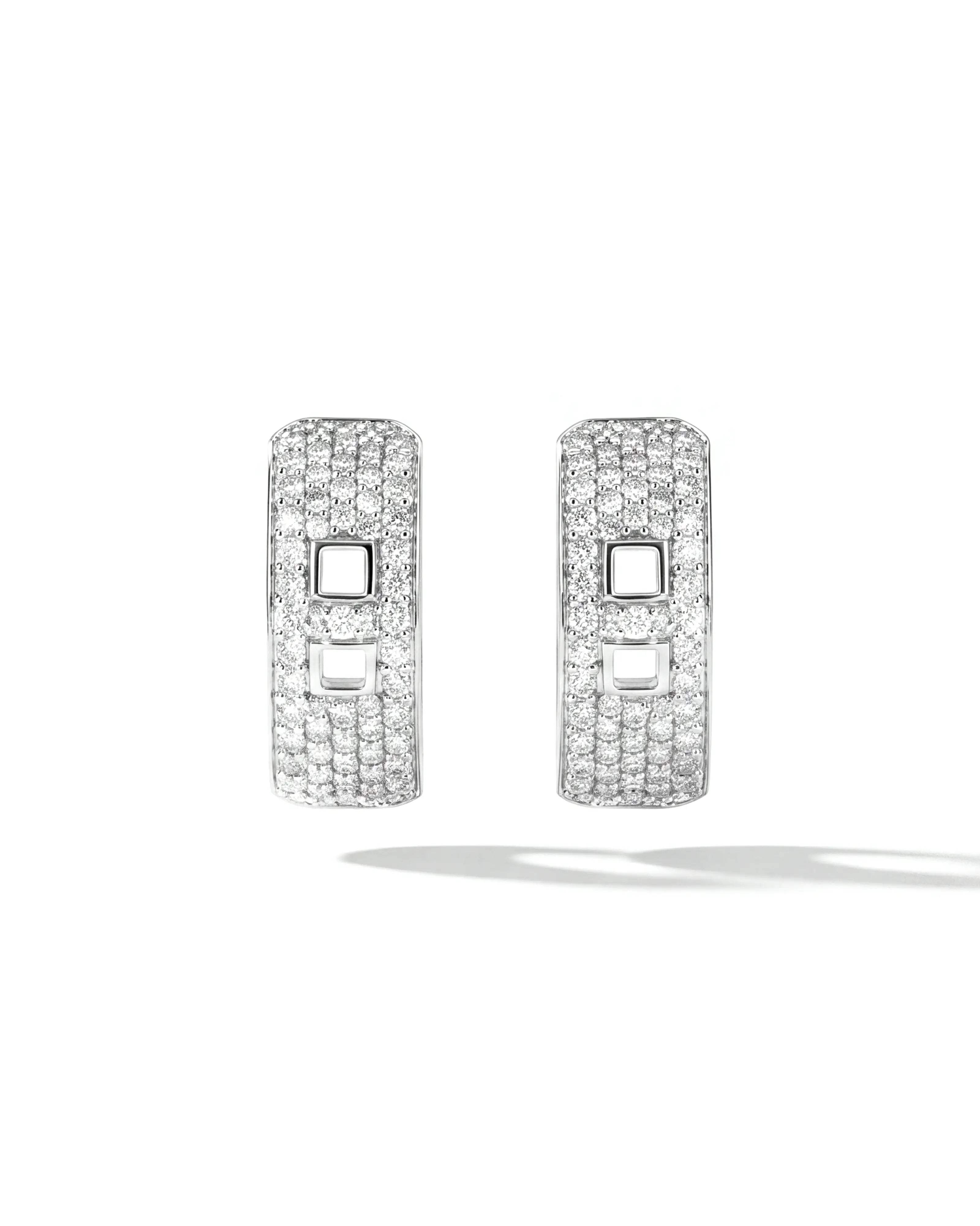 Gridlock Diamond Earrings | AMARIS JEWELS | Fine Jewelry