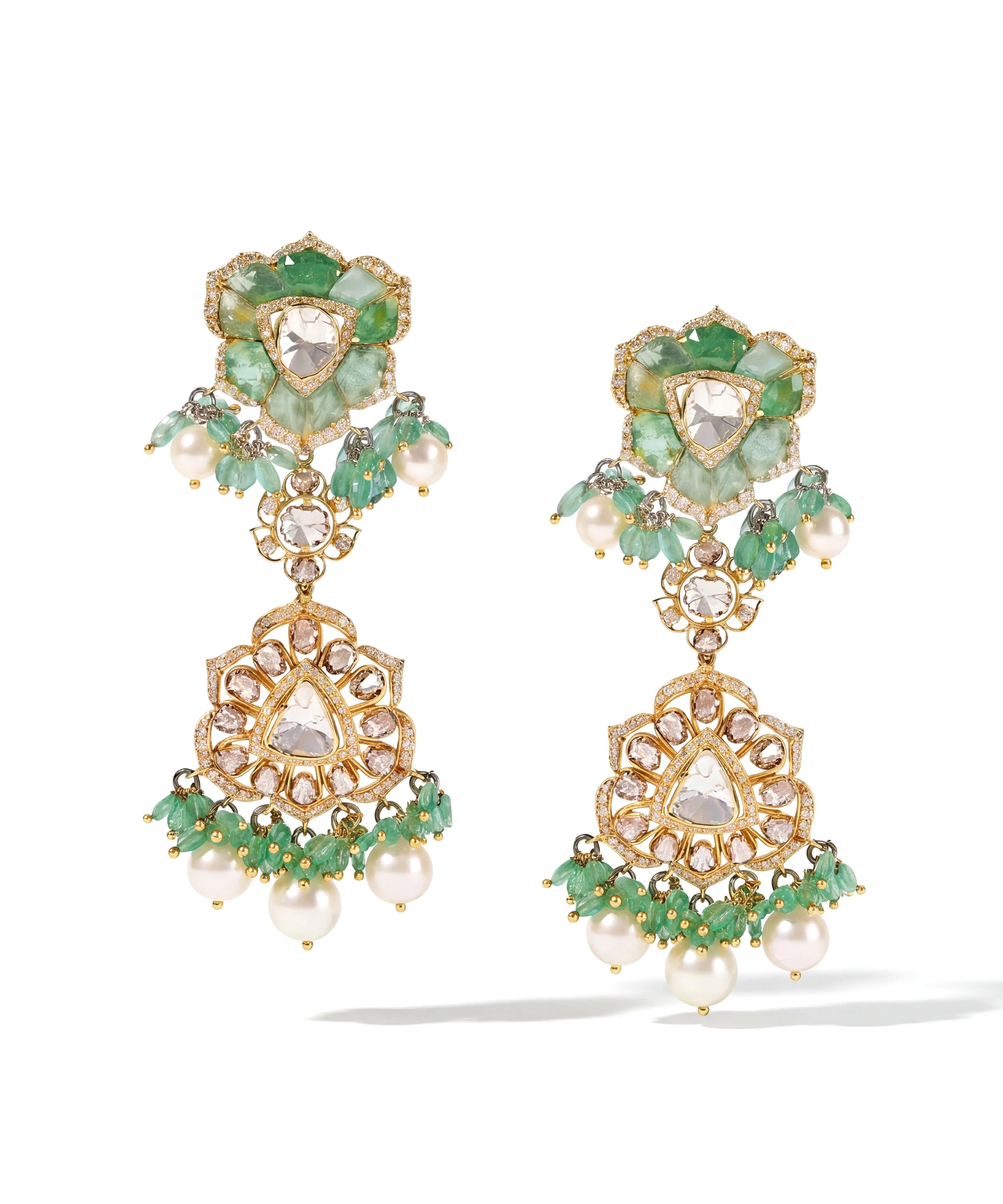 Gul Taj Earrings | AMARIS JEWELS | Fine Jewelry