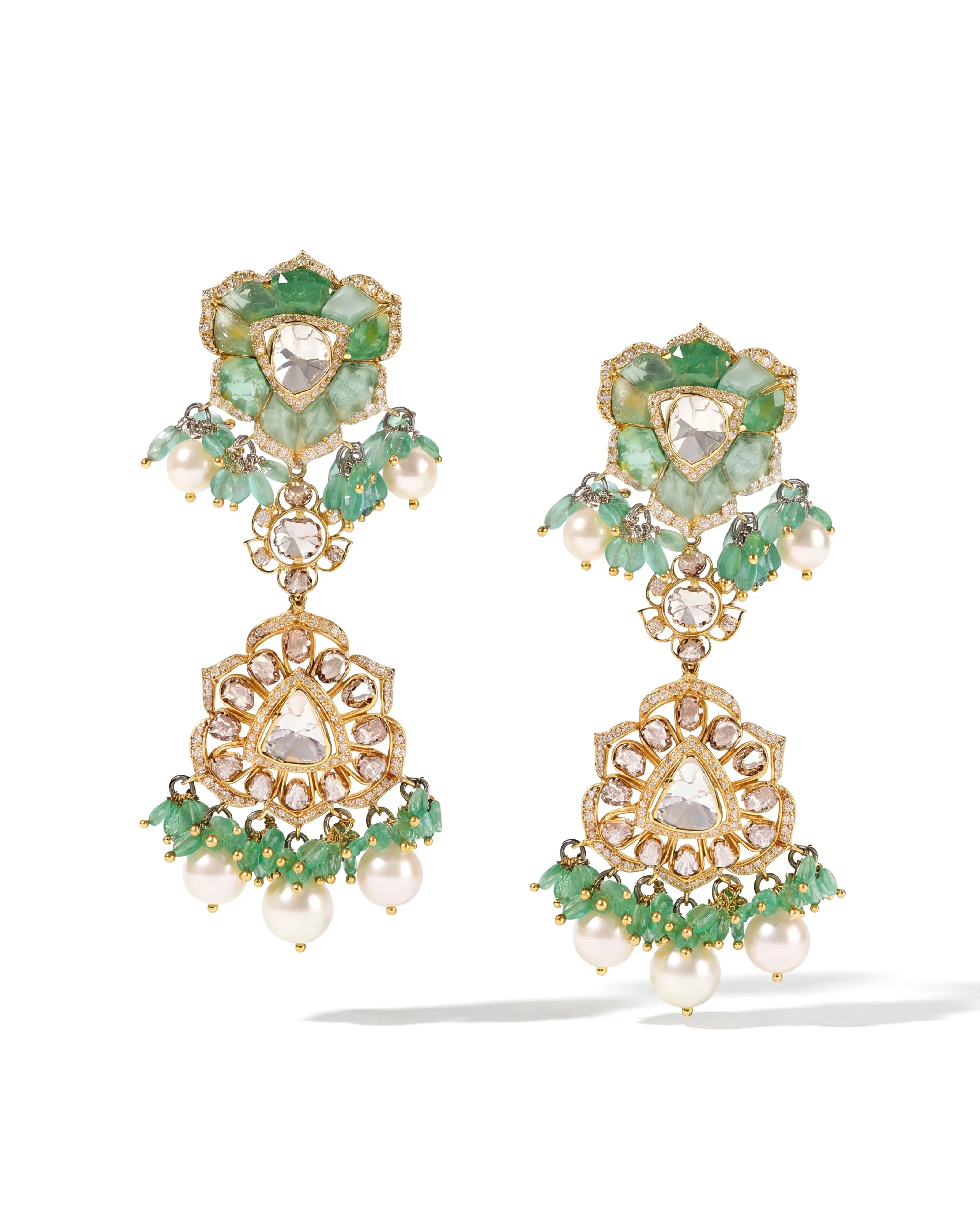 Gul Taj Earrings | AMARIS JEWELS | Fine Jewelry