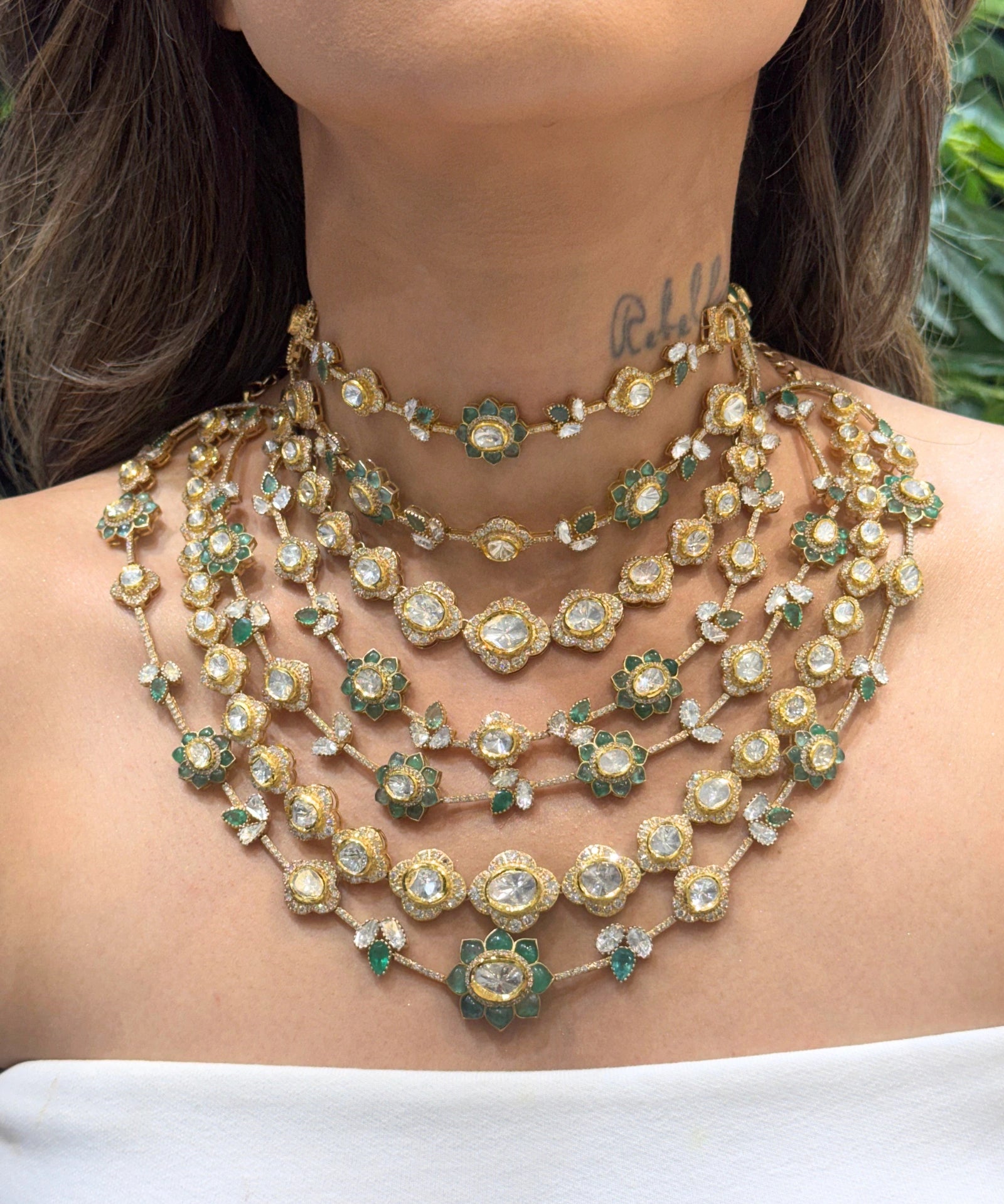 Gulzaar Overload Necklace | AMARIS JEWELS | Fine Jewelry 