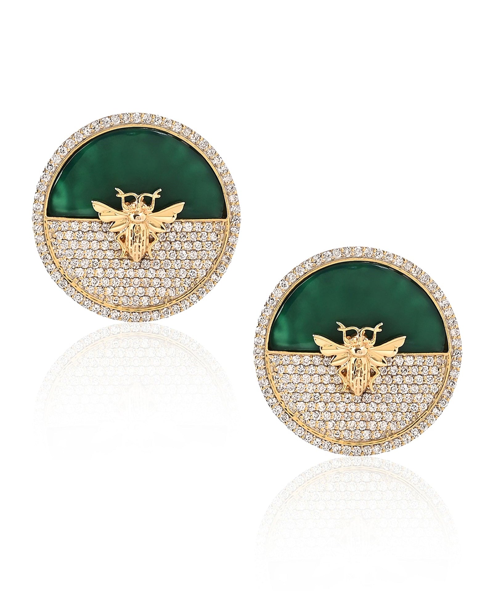 Halo Hustle Studs | AMARIS JEWELS | Fine Jewelry 