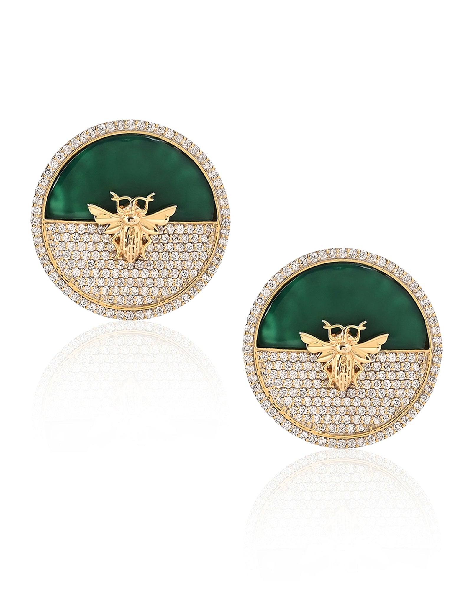 Halo Hustle Studs | AMARIS JEWELS | Fine Jewelry 