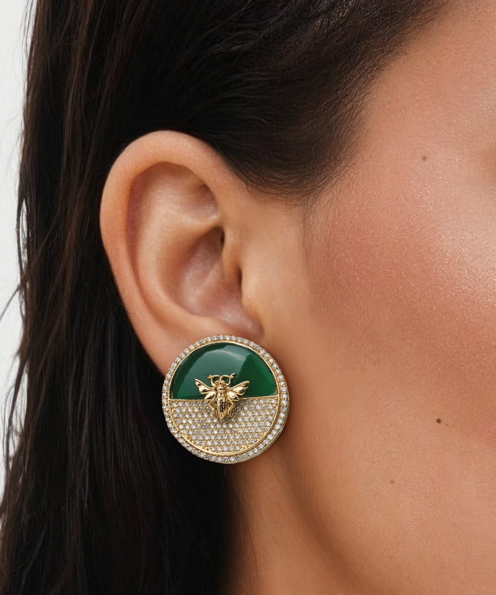 Halo Hustle Studs | AMARIS JEWELS | Fine Jewelry 