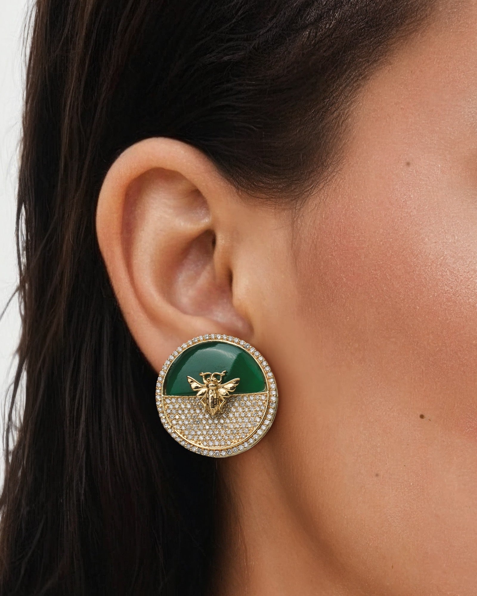 Halo Hustle Studs | AMARIS JEWELS | Fine Jewelry 