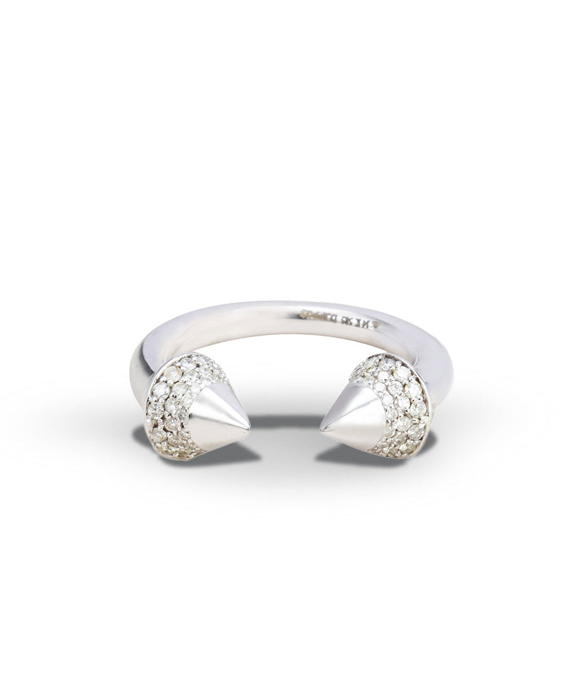 Hardware 2.0 Ring White | AMARIS JEWELS | Fine Jewelry 