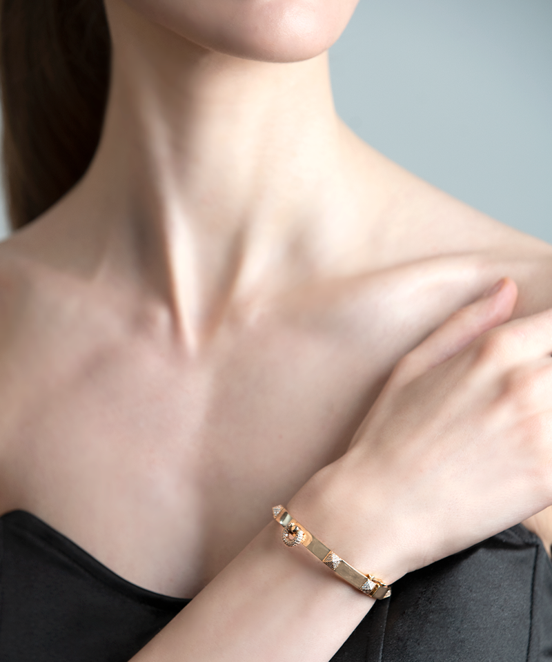 Hardware 2.0 Rose Gold Bracelet | AMARIS JEWELS | Fine Jewelry 