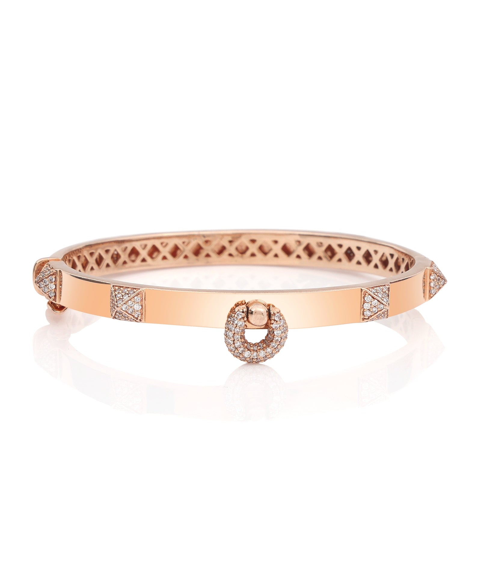 Hardware 2.0 Rose Gold Bracelet | AMARIS JEWELS | Fine Jewelry 