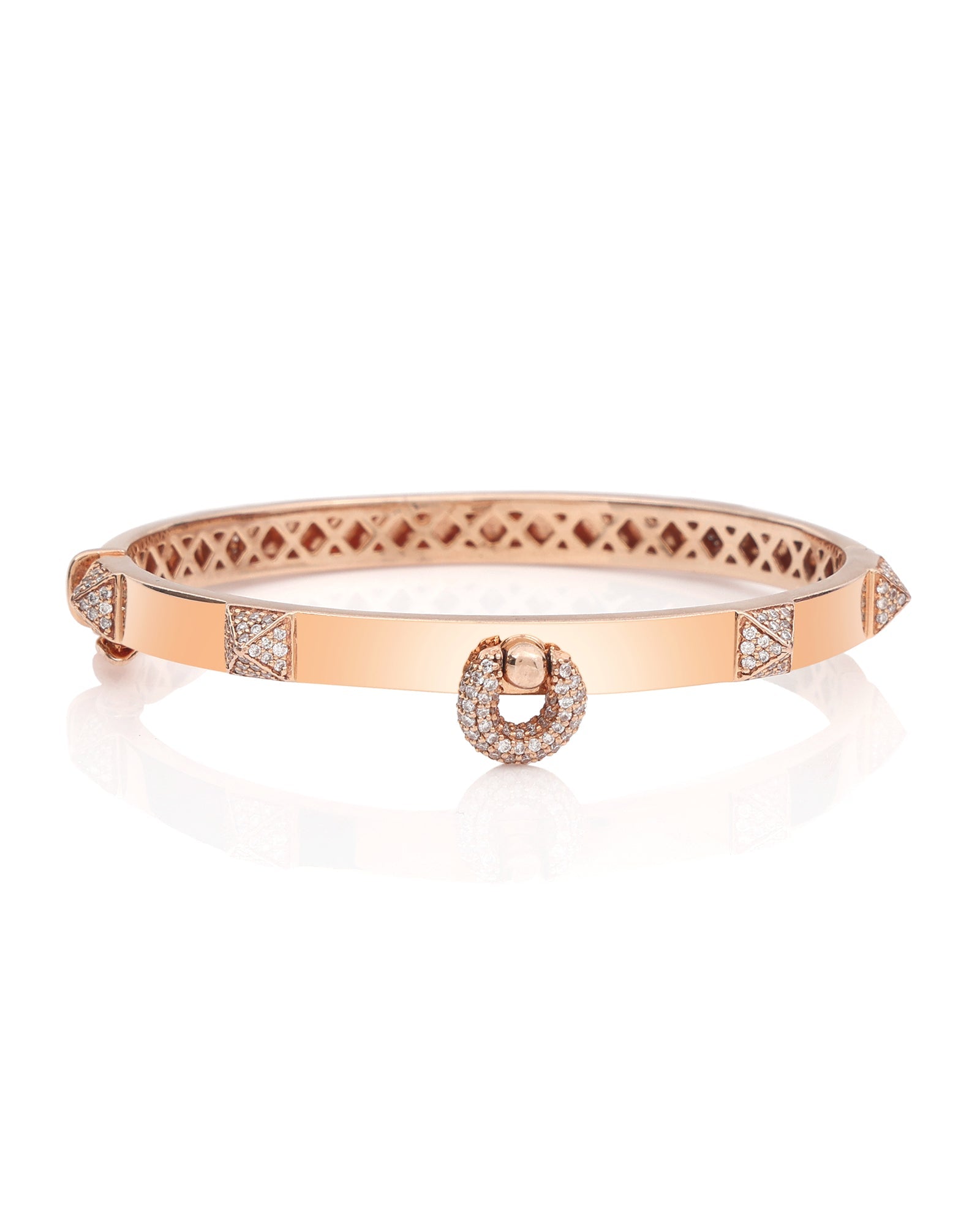 Hardware 2.0 Rose Gold Bracelet | AMARIS JEWELS | Fine Jewelry 