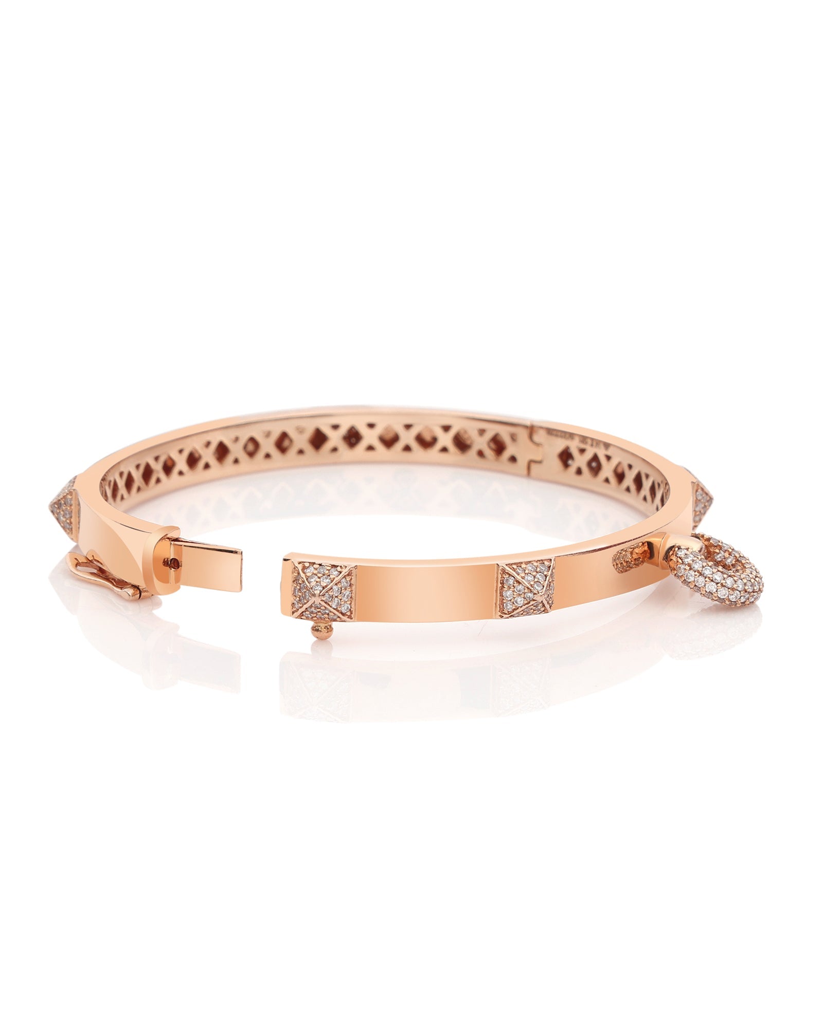 Hardware 2.0 Rose Gold Bracelet | AMARIS JEWELS | Fine Jewelry 