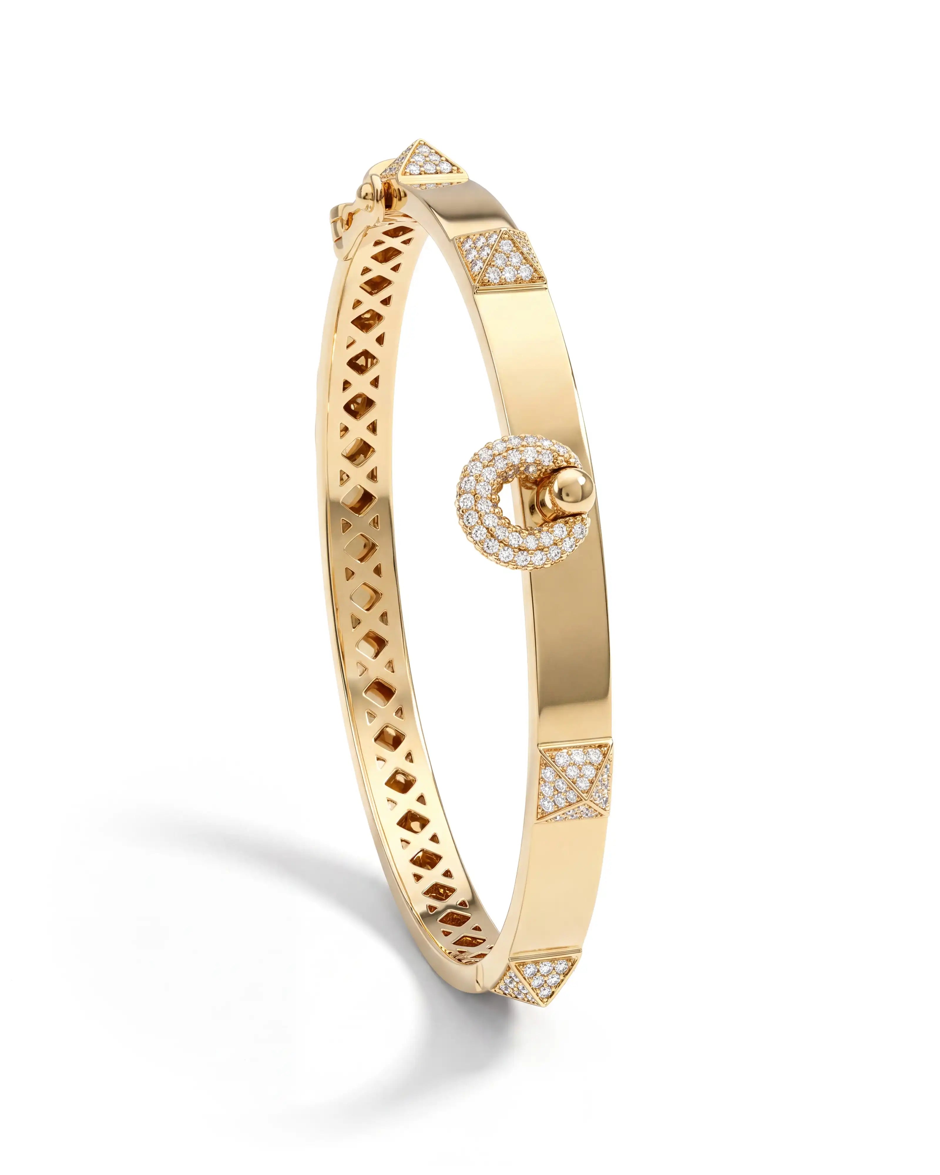 Hardware 2.0 Yellow Gold Bracelet | AMARIS JEWELS | Fine Jewelry