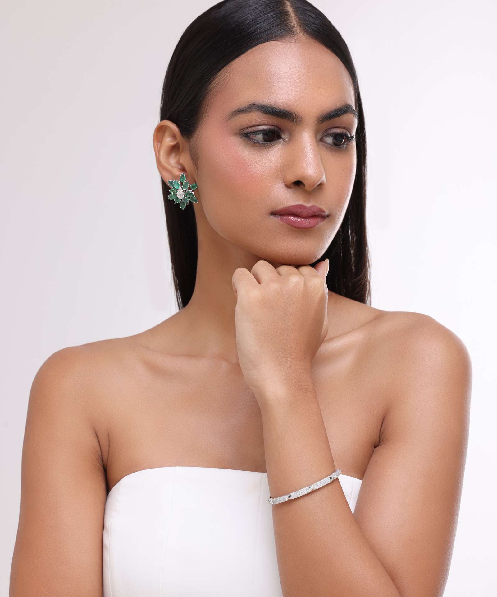 Hardware Bracelet (White Gold) | AMARIS JEWELS | Fine Jewelry