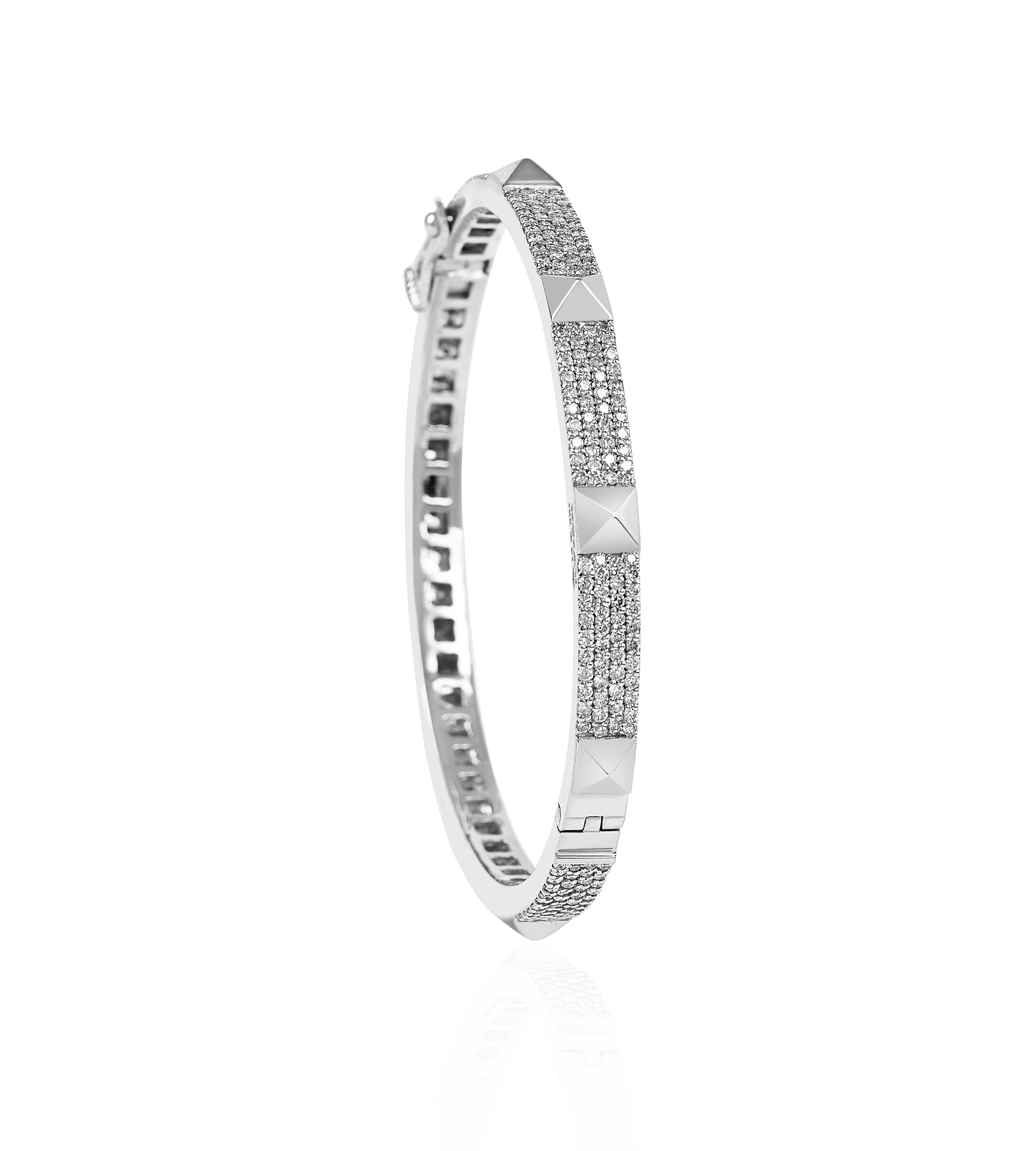 Hardware Bracelet (White Gold) | AMARIS JEWELS | Fine Jewelry 
