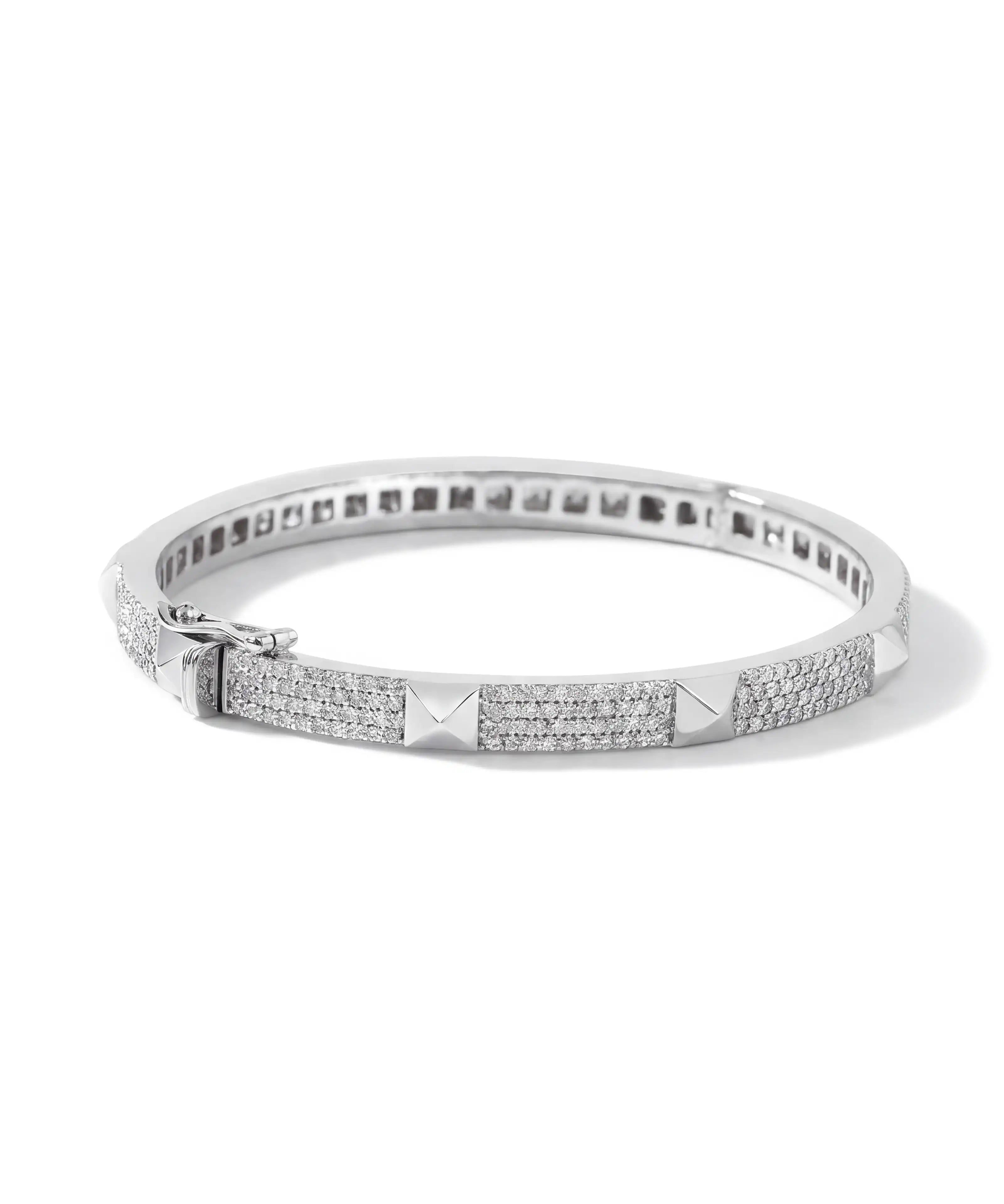 Hardware Bracelet (White Gold) | AMARIS JEWELS | Fine Jewelry
