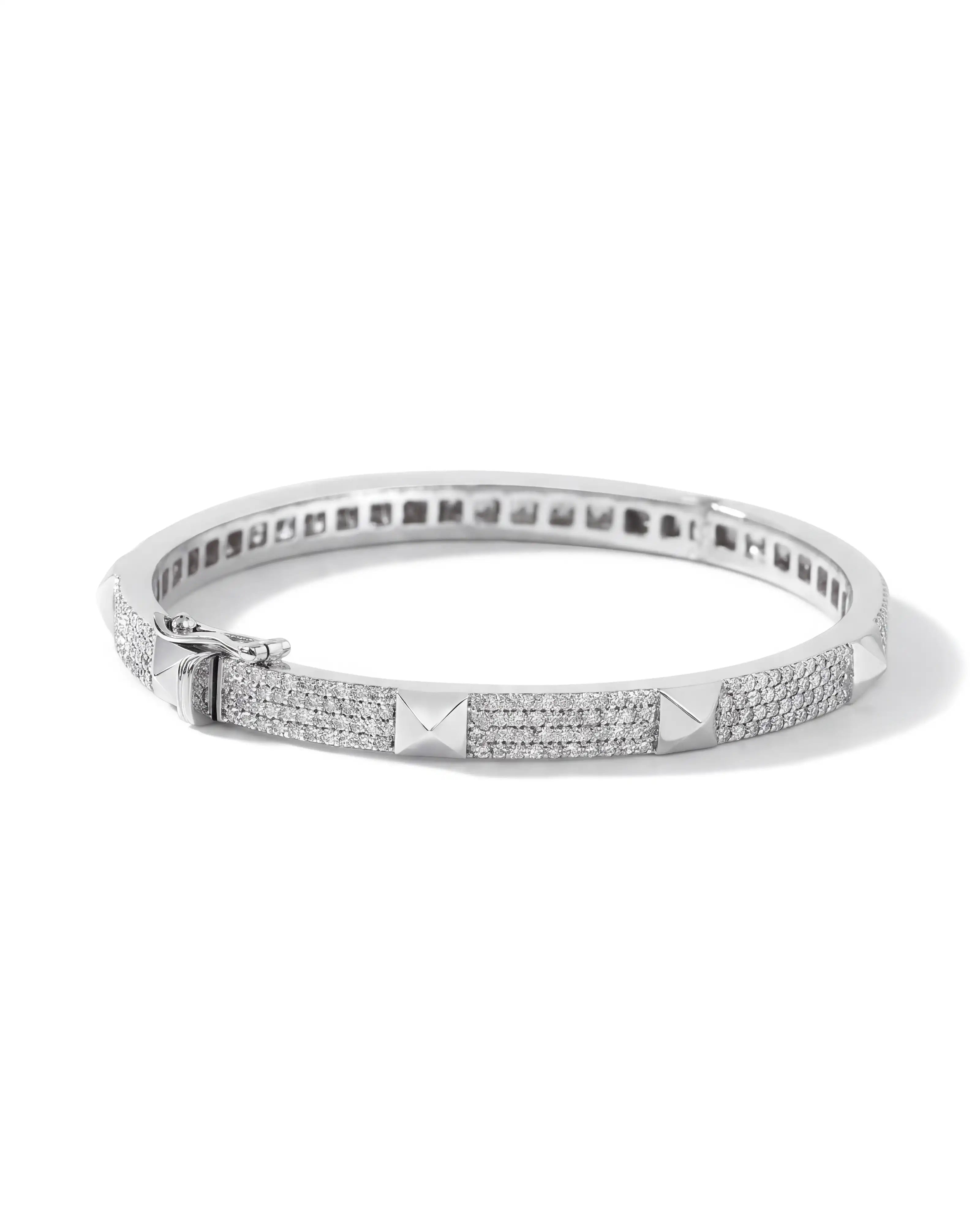 Hardware Bracelet (White Gold) | AMARIS JEWELS | Fine Jewelry