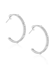 Hardware Hoops Silver | AMARIS JEWELS | Fine Jewelry 