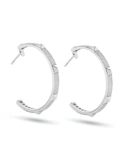 Hardware Hoops Silver | AMARIS JEWELS | Fine Jewelry