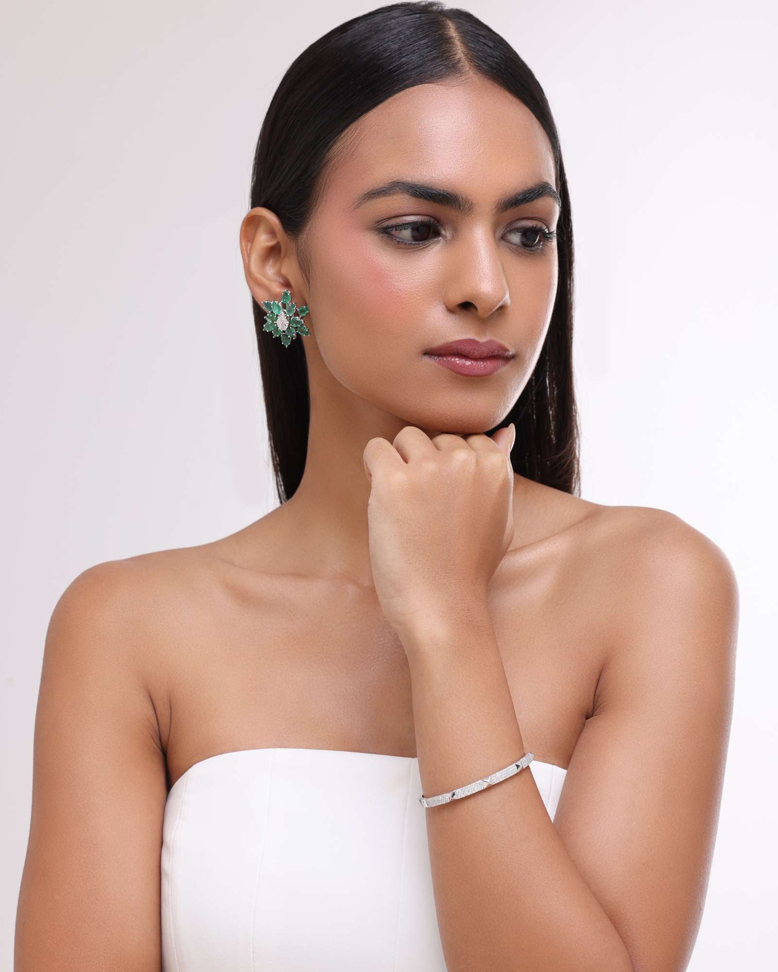 Hardware Bracelet (White Gold) - AMARIS