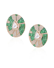Haute In Green Studs | AMARIS JEWELS | Fine Jewelry 