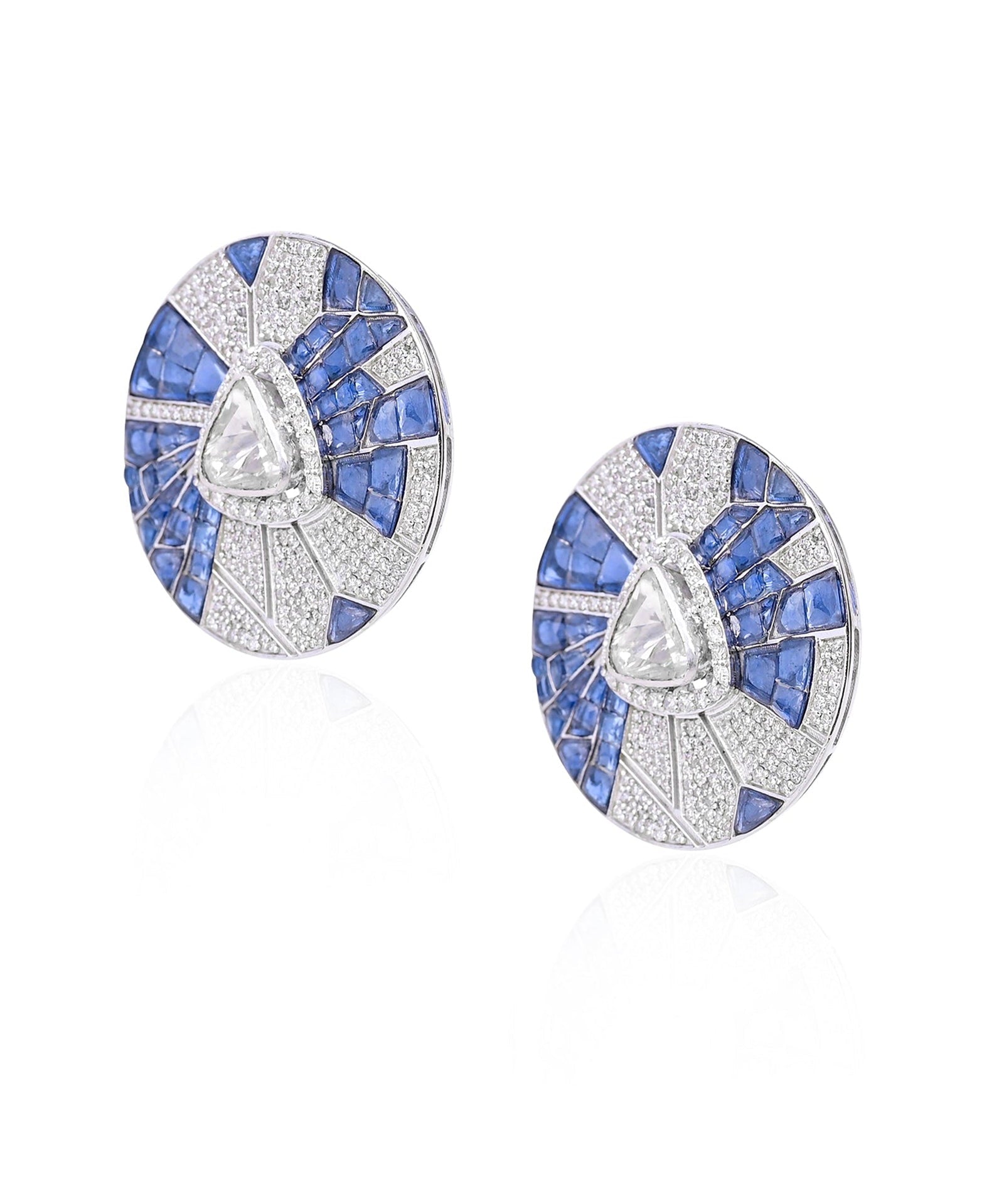Haute in Blue Earrings | AMARIS JEWELS | Fine Jewelry 