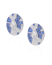 Haute in Blue Earrings | AMARIS JEWELS | Fine Jewelry 