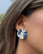 Haute in Blue Earrings | AMARIS JEWELS | Fine Jewelry 
