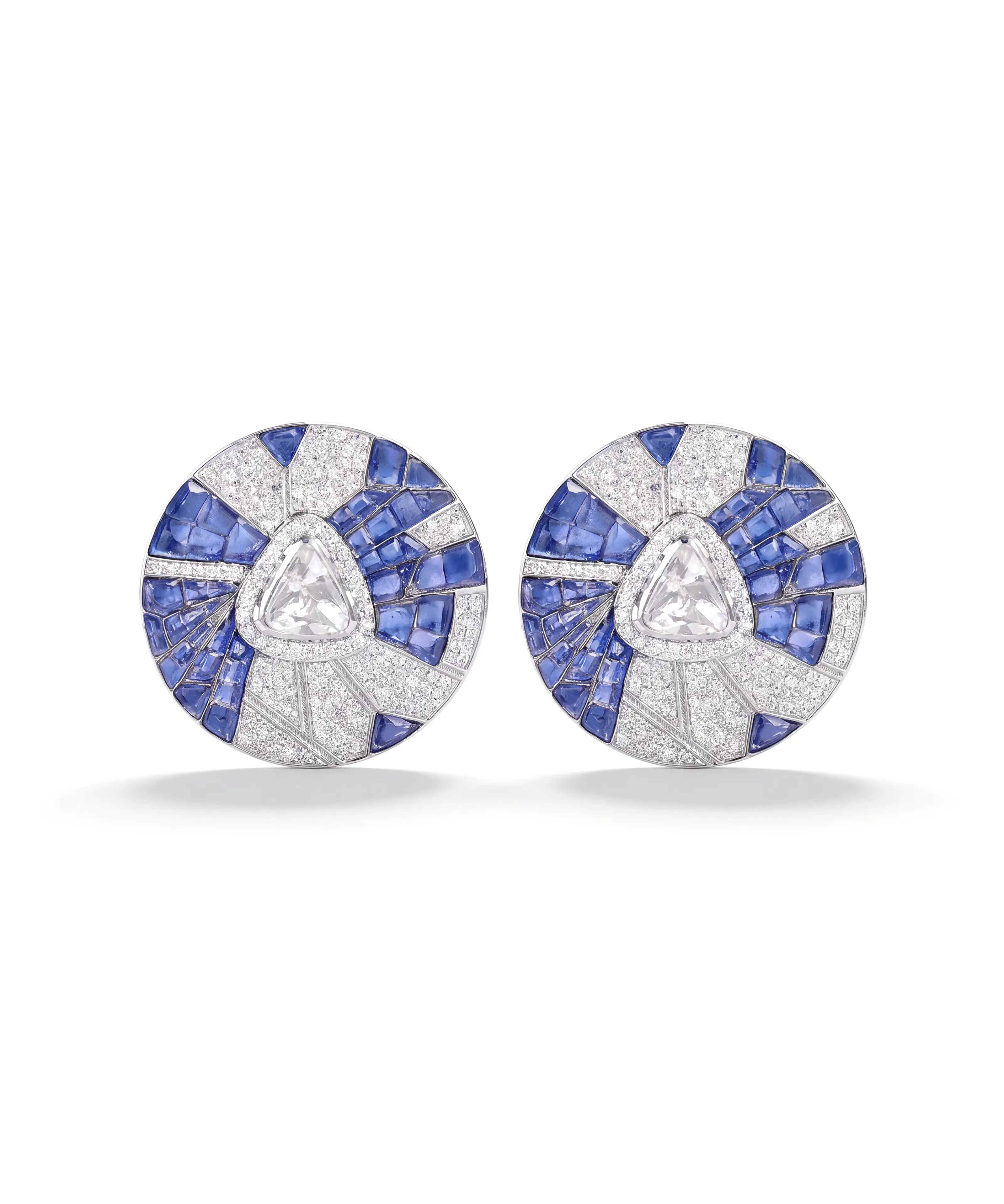 Haute in Blue Earrings | AMARIS JEWELS | Fine Jewelry