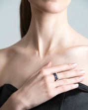 Haute in Blue Ring | AMARIS JEWELS | Fine Jewelry 