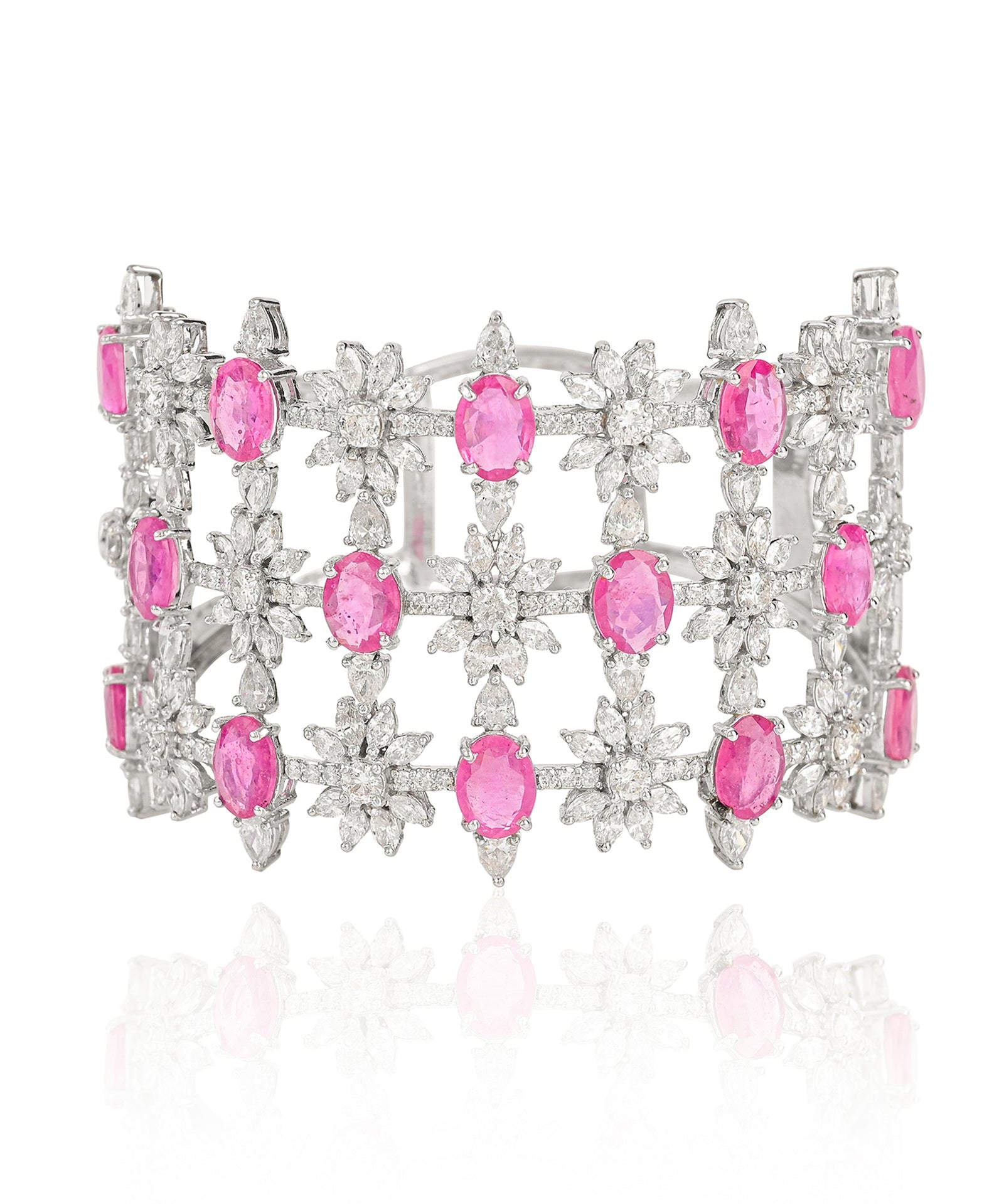 Haute in Rubies Cuff | AMARIS JEWELS | Fine Jewelry 