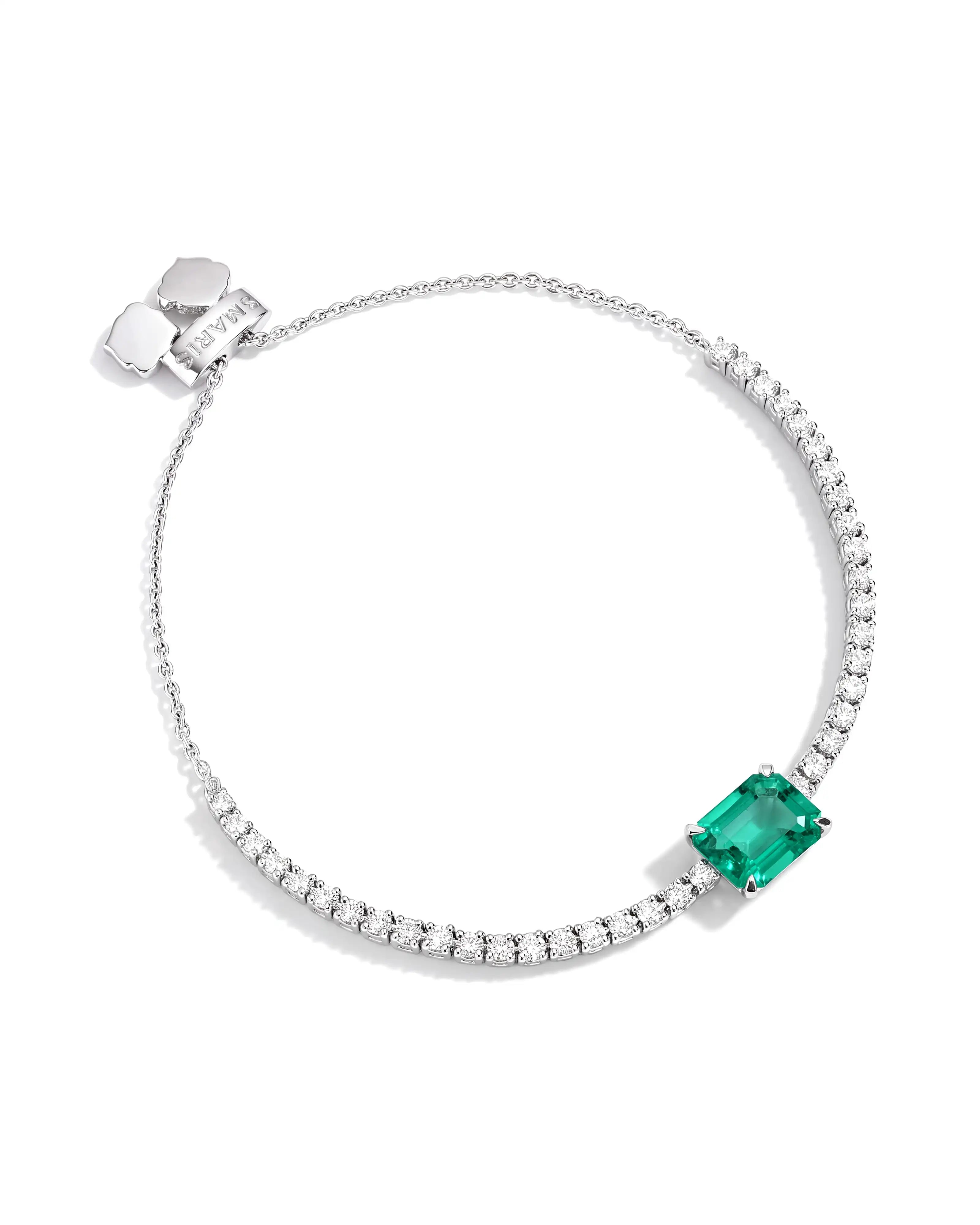 Havana Emerald Tennis Bracelet | AMARIS JEWELS | Fine Jewelry