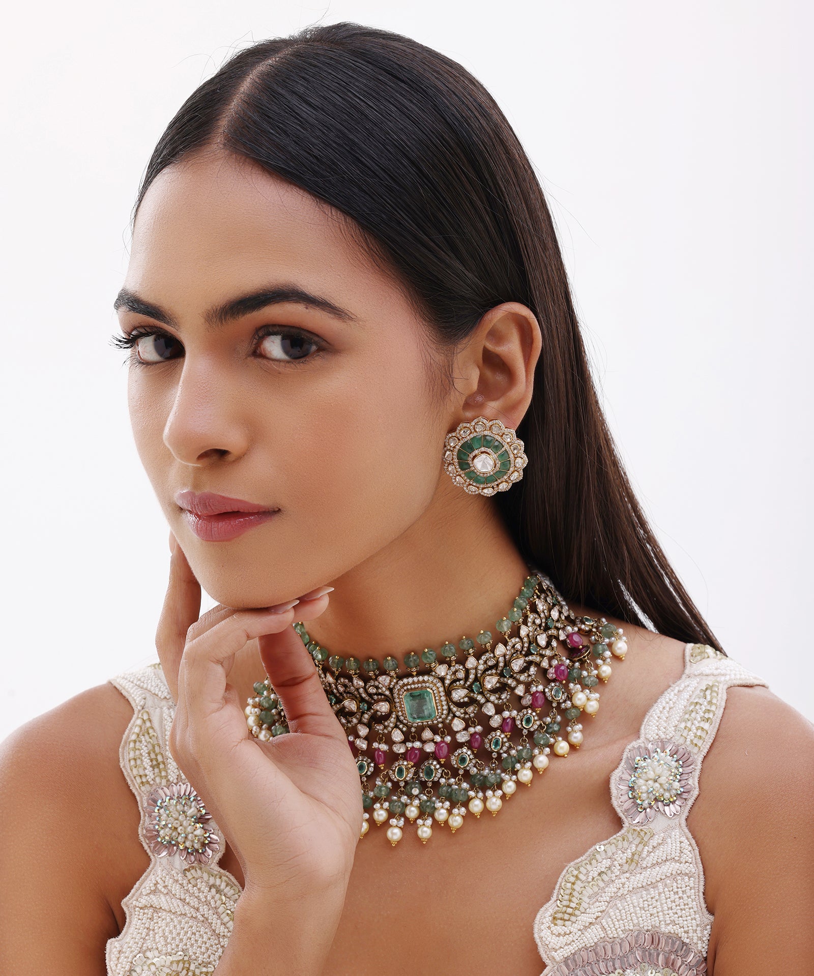 Heera Mandi Polki Choker | AMARIS JEWELS | Fine Jewelry 