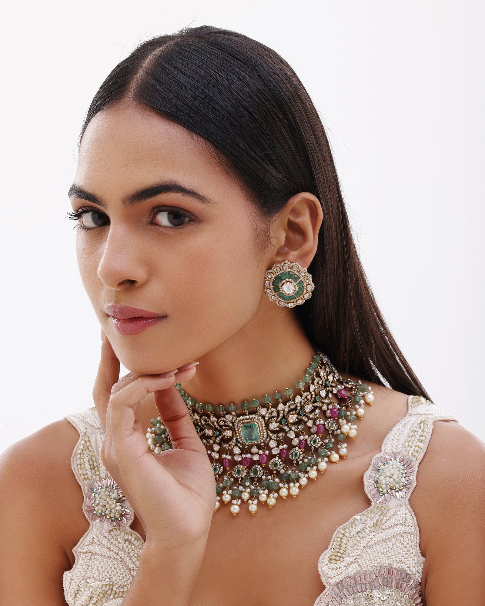 Heera Mandi Polki Choker | AMARIS JEWELS | Fine Jewelry 
