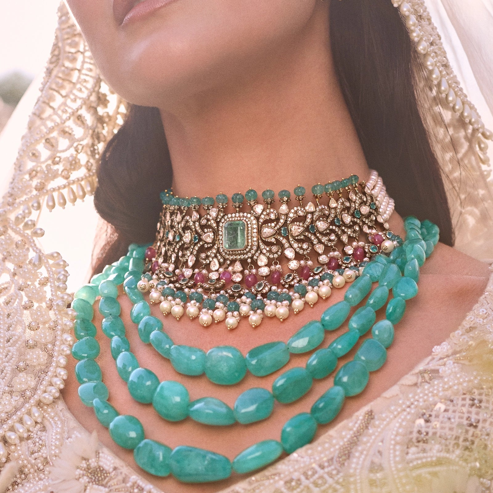 Heera Mandi Polki Choker | AMARIS JEWELS | Fine Jewelry 