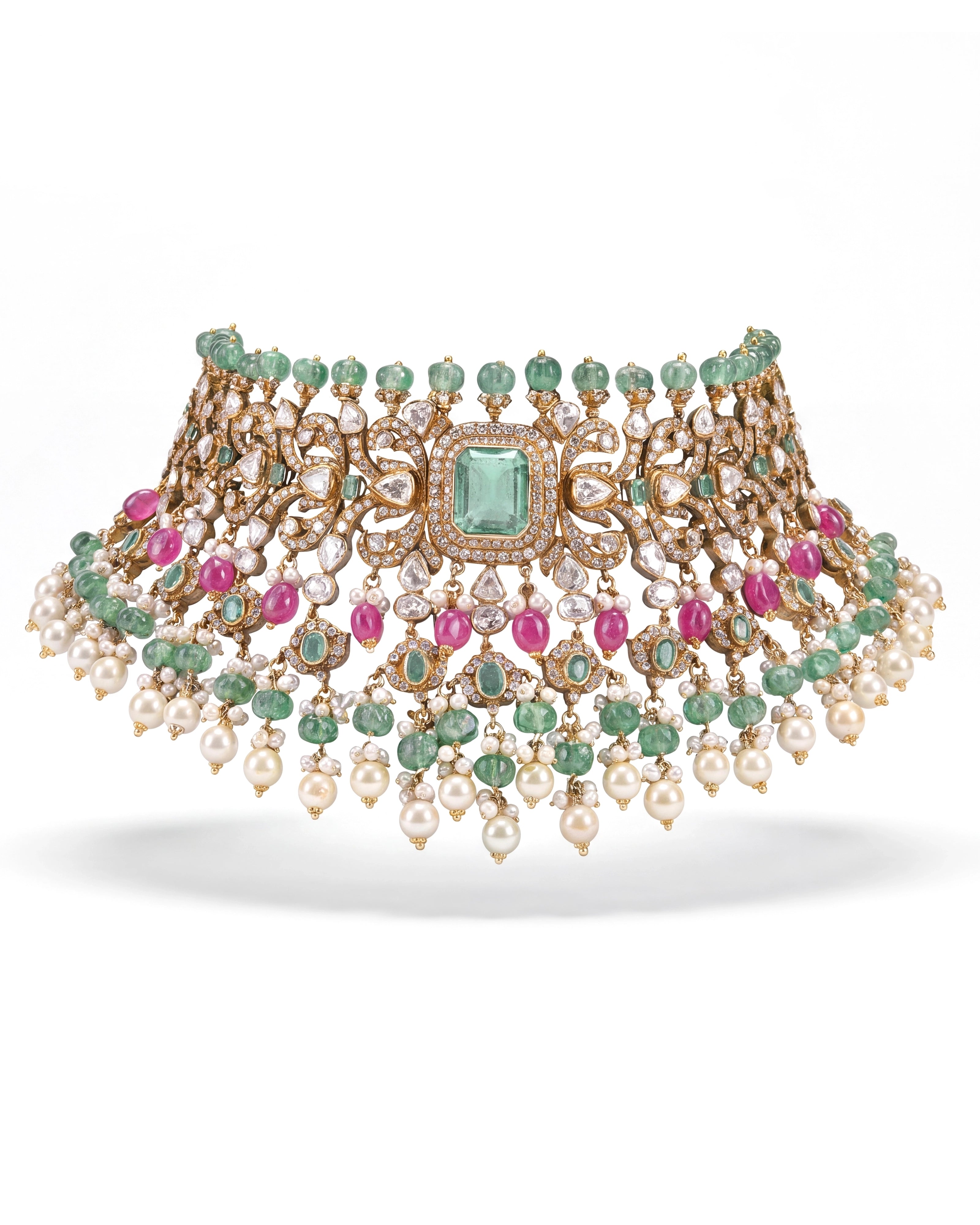 Heera Mandi Polki Choker