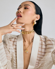 Hexa Chain Link Choker | AMARIS JEWELS | Fine Jewelry 