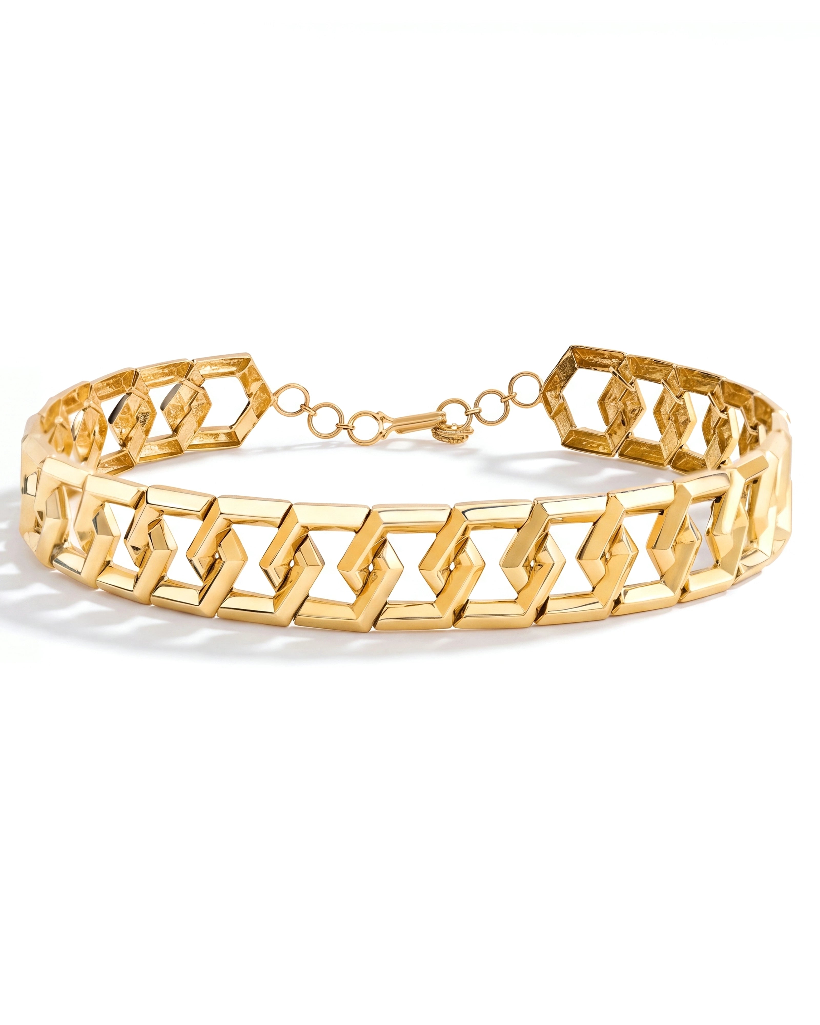 Hexa Chain Link Choker | AMARIS JEWELS | Fine Jewelry